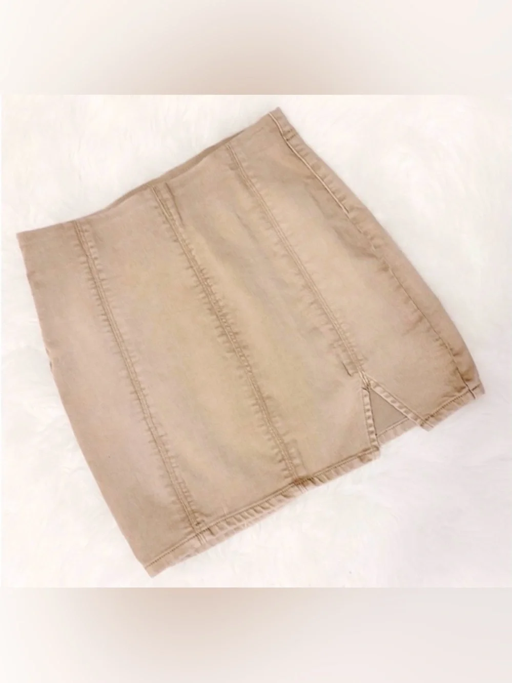 FREE PEOPLE Denim Skirt